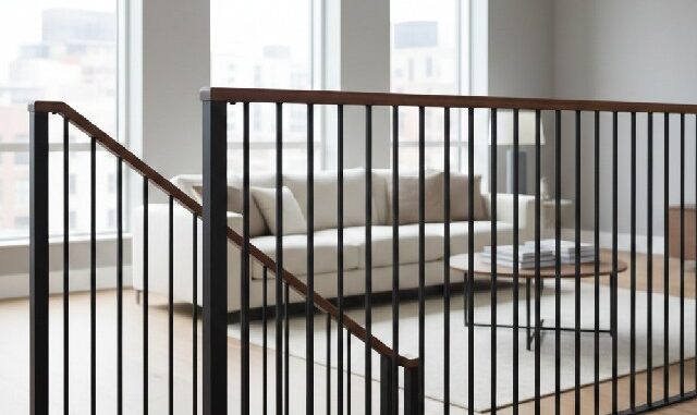 Garde-corps barreaudé