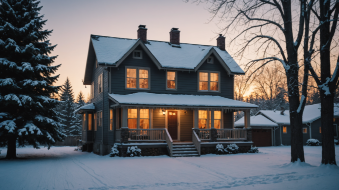 Votre maison face aux défis de l'hiver rigoureux