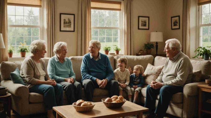 Vivre ensemble : défis et joies des aînés en famille
